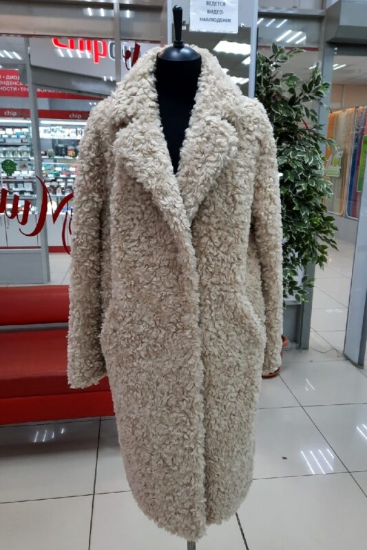 Пальто из натуральной овечьей шерсти Вологда